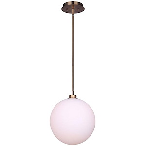 Simone - 1 Light Pendant-14 Inches Tall and 4.38 Inches Wide - 1330868