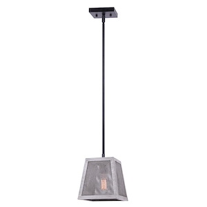 Nora - 1 Light Pendant In Modern Style-58.5 Inches Tall and 7 Inches Wide
