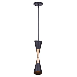Emlen - 1 Light Pendant In Contemporary Style-62.25 Inches Tall and 4.75 Inches Wide - 1330882