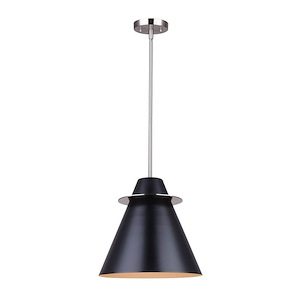 Talia - 1 Light Pendant-19.5 Inches Tall and 12 Inches Wide