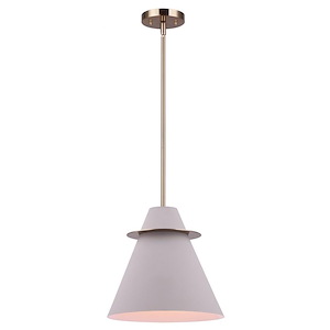 Talia - 1 Light Pendant-61.5 Inches Tall and 12 Inches Wide - 1330885
