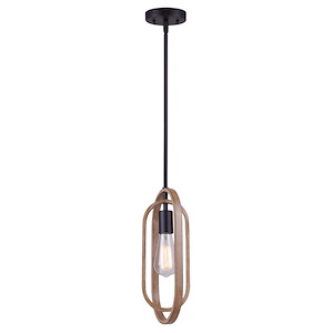 Dilan - 1 Light Pendant-64.5 Inches Tall and 4.75 Inches Wide
