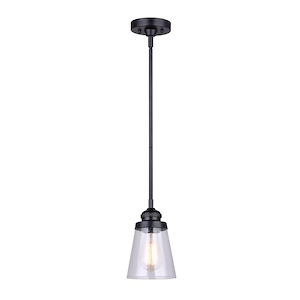 Declan - 1 Light Pendant-11.5 Inches Tall and 5.25 Inches Wide