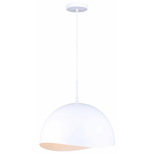 Henlee - 1 Light Pendant In Modern Style-65 Inches Tall and 15.75 Inches Wide