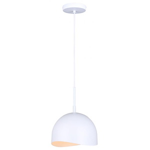 Henlee - 1 Light Pendant In Minimalist Style-61.75 Inches Tall and 9 Inches Wide