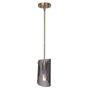 Huxlee - 1 Light Pendant In Modern Style-59.25 Inches Tall and 4.75 Inches Wide