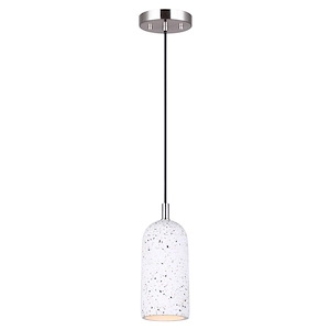 Pella - 1 Light Pendant In Industrial Style-58.5 Inches Tall and 4.75 Inches Wide