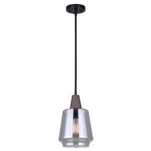 Dante - 1 Light Pendant-62.25 Inches Tall and 7 Inches Wide