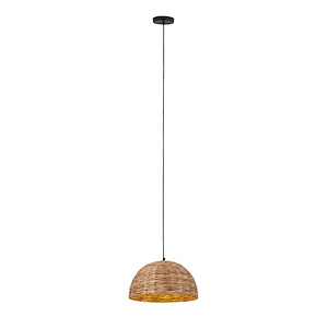 Kaia - 1 Light Pendant-9 Inches Tall and 20 Inches Wide
