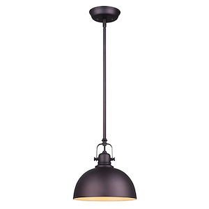 Polo - 1 Light Pendant In Modern Style-11.75 Inches Tall and 9 Inches Wide