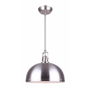 Polo - 1 Light Pendant-13 Inches Tall and 12 Inches Wide - 1330925