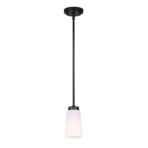 Portia - 1 Light Pendant-58.25 Inches Tall and 4.75 Inches Wide