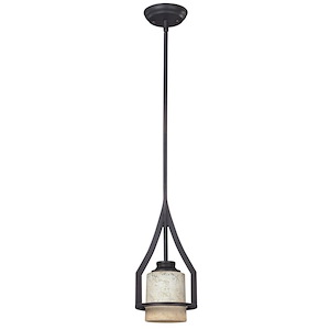 Warren - 1 Light Pendant-65 Inches Tall and 6.5 Inches Wide