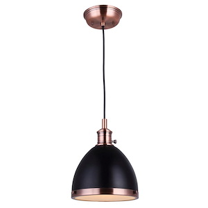 Esher - 1 Light Pendant In Scandinavian Style-59 Inches Tall and 8 Inches Wide