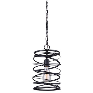 Ryland - 1 Light Pendant In Contemporary Style-14 Inches Tall and 8 Inches Wide - 1330941