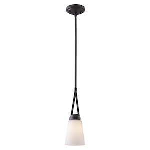 Somerset - 1 Light Pendant In French Country Style-64.25 Inches Tall and 4.75 Inches Wide