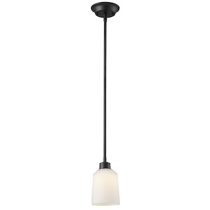 Quincy - 1 Light Pendant-10.5 Inches Tall and 4.75 Inches Wide