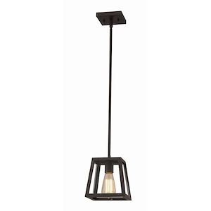Glynn - 1 Light Pendant-10.25 Inches Tall and 7 Inches Wide