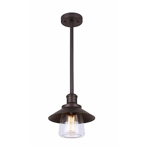 Indi - 1 Light Pendant-16 Inches Tall and 9 Inches Wide - 1330947