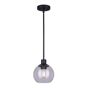 Landry - 1 Light Pendant In Rustic Style-58.63 Inches Tall and 7 Inches Wide