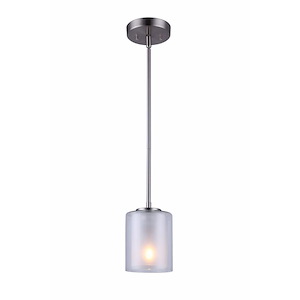 Bay - 1 Light Pendant In Modern Style-10 Inches Tall and 5 Inches Wide