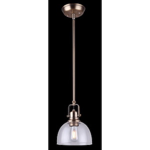 House - 1 Light Pendant In Glam Style-59.25 Inches Tall and 7 Inches Wide - 1330957