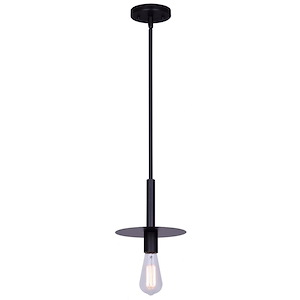 Viggo - 1 Light Pendant In Modern Style-16.5 Inches Tall and 4.38 Inches Wide