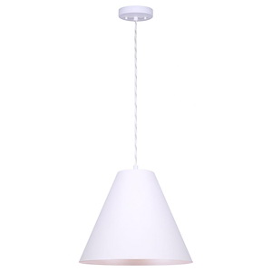 Mali - 1 Light Pendant-62.38 Inches Tall and 4.75 Inches Wide