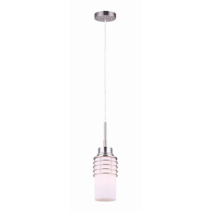 Ashby - 1 Light Pendant In Modern Style-64 Inches Tall and 4.75 Inches Wide