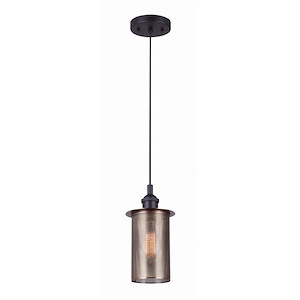 Odessa - 1 Light Pendant-59 Inches Tall and 13 Inches Wide