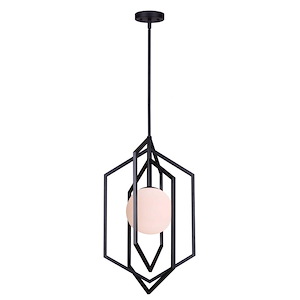 Valen - 1 Light Pendant In Modern Style-73.25 Inches Tall and 13.75 Inches Wide