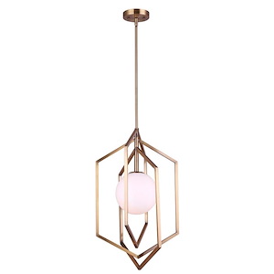 Valen - 1 Light Pendant-73.25 Inches Tall and 4.75 Inches Wide