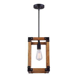 Moss - 1 Light Pendant-64 Inches Tall and 8 Inches Wide - 1330999