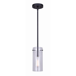 Joni - 1 Light Pendant In Industrial Style-58.88 Inches Tall and 4.38 Inches Wide - 1331000