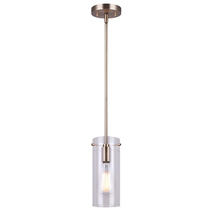 Joni - 1 Light Pendant-58.88 Inches Tall and 4.38 Inches Wide - 1331001