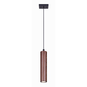 Carver - 1 Light Pendant In Contemporary Style-62.25 Inches Tall and 4.75 Inches Wide