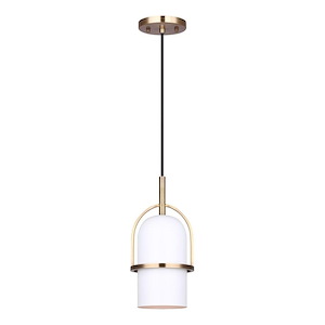 Isla - 1 Light Pendant-14.5 Inches Tall and 6 Inches Wide