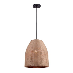 Aubrie - 1 Light Pendant-16.75 Inches Tall and 12 Inches Wide