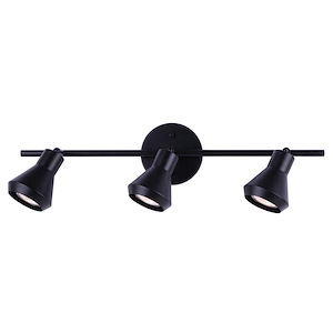 Byck - 3 Light Track Light-7.25 Inches Tall and 4.75 Inches Wide