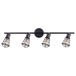 Otto - 4 Light Track Light-10.13 Inches Tall and 4.75 Inches Wide