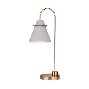 Talia - 1 Light Table Lamp-22 Inches Tall and 7 Inches Wide