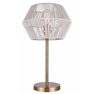 Willow - 1 Light Table Lamp-21.25 Inches Tall and 13 Inches Wide