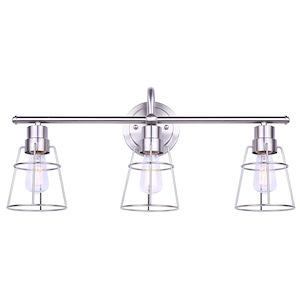 Dree - 3 Light Bath Vanity-10.63 Inches Tall and 7 Inches Wide - 1331098