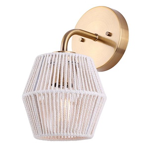 Willow - 1 Light Bath Vanity-10.75 Inches Tall and 7.25 Inches Wide - 1331115