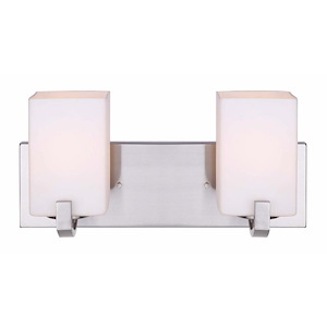 Palmer - 2 Light Bath Vanity-7.75 Inches Tall and 6.75 Inches Wide
