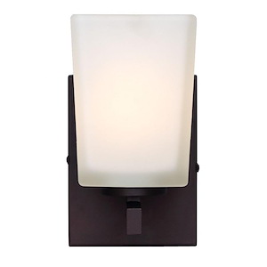 Hartley - 1 Light Bath Vanity-8.5 Inches Tall and 6 Inches Wide