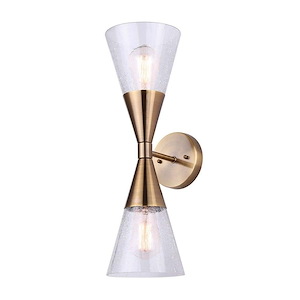 Lillian   - 2 Light Wall Sconce-19.75 Inches Tall and 6.13 Inches Wide