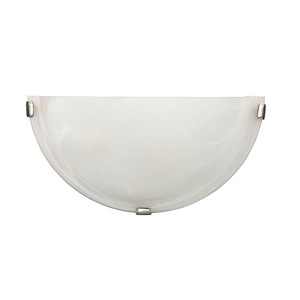 1 Light Wall Sconce-6.25 Inches Tall and 3.75 Inches Wide