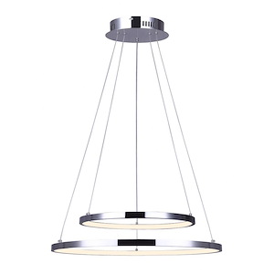 Lexie - 42W LED Chandelier In Modern Style-48 Inches Tall and 24 Inches Wide - 1331233