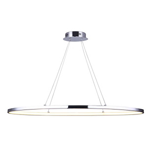 Laila - 5W 1 LED Chandelier In Modern Style-16 Inches Tall and 8 Inches Wide